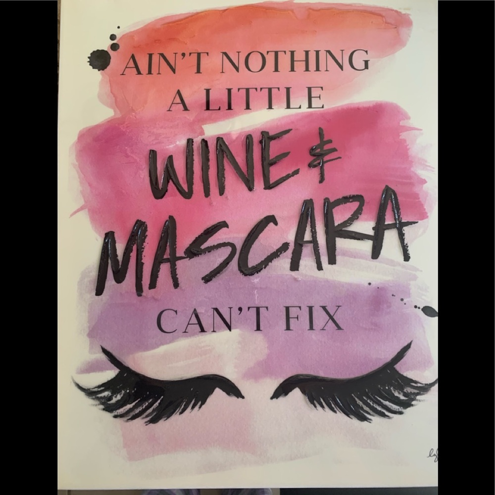 Makeup Room Wall Decor
